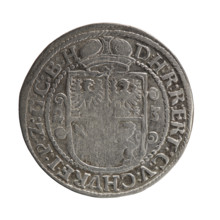 Obv. Bust facing right in mitre and electoral mantle. A sceptre in the right hand, the left resting