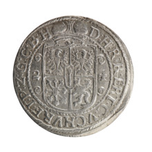 Obv. Bust facing right in mitre and electoral mantle. A sceptre in his right hand, the left resting