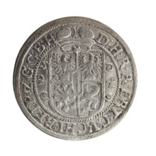 Obv. Bust facing right in mitre and electoral mantle. A sceptre in his right hand, the left resting