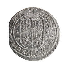 Obv. Bust facing right in mitre and electoral mantle. A sceptre in his right hand, the left resting
