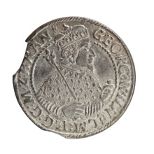 Obv. Bust facing right in mitre and electoral mantle. A sceptre in his right hand, the left resting