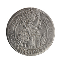 Obv. Bust facing right in mitre and electoral mantle. A sceptre in his right hand, the left resting
