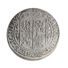 Pfahler, Ernest. Obverse: Bust facing right in mitre and electoral mantle, holding a sceptre in the