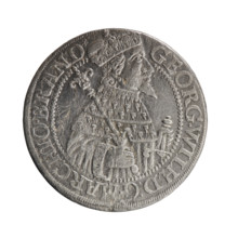 Obv. Bust facing right in mitre and electoral mantle. In the right hand a sceptre, the left resting