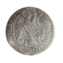 male busts in armor, coats of arms, George William Hohenzollern (Elector of Brandenburg; Duke of