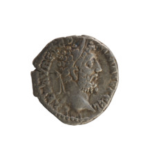 Denarius, Commodus (161–192; Roman emperor 177–192). Obverse: Emperor's head right, laurel wreath;