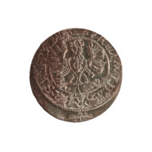 szelag, Section of Coins of Lands Associated with Poland, eagles, cross (iconographic), Frederick