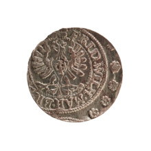 szelag; Section of Coins of Lands Associated with Poland; eagles; cross (iconographic); Frederick