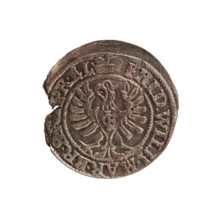 szelag; eagles; cross (iconographic); Frederick William I Hohenzollern (Great Elector of