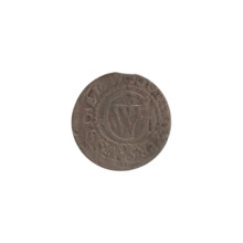 szelag, Ernest Pfahler; Wislica hoard; obverse: Prussian eagle with a crowned letter S on its