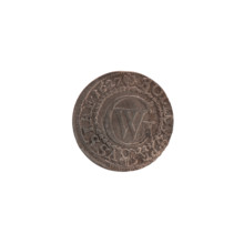 Szelag (coin), Ernest Pfahler, Wislica hoard; obverse: Prussian eagle with crowned letter S on its