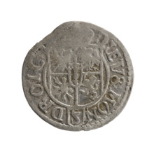 One and a half; Pfahler, Ernest; cross (iconographic); orb of rule (iconographic); George William