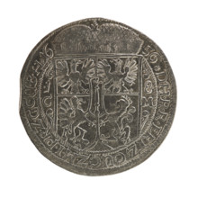 Obv. Bust facing right in mitre and electoral mantle. In the right hand a sceptre, the left resting