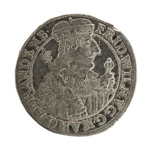 Male busts, coats of arms, Frederick William I Hohenzollern (Great Elector of Brandenburg; Duke of