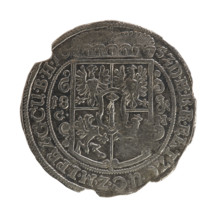 Obv. Bust facing right in mitre and electoral mantle. A sceptre in the right hand, the left resting