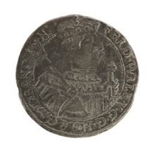 Krzysztof (Christoph) Melchior. Obv. Bust facing right in mitre and electoral mantle. In the right