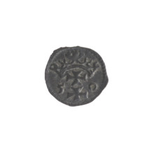 Gdansk denarius, Sigismund II Augustus (King of Poland; 1544–1572); coats of arms, Jagiellonians