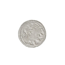 Denarius (princely type) of Boleslaw II the Bold (King of Poland; 1058–1079). Princely type with