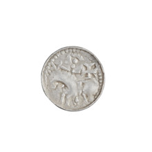 Denarius (princely type) of Boleslaw II the Bold (King of Poland; 1058–1079). Princely type