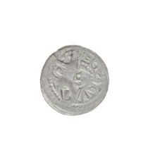 Denarius (princely type) of Boleslaw II the Bold (King of Poland; 1058–1079). Princely type with