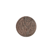 szelag; Obv.: Prussian eagle with a monogram composed of the letters IC on its chest; on the rim,