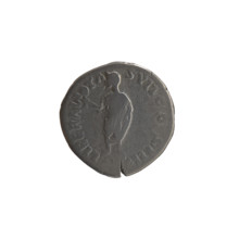 Denarius of Antoninus Pius (86–161; Roman emperor 138–161). Obverse: head of the emperor in a