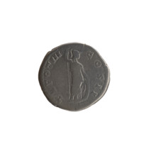 Denarius, Marcus Aurelius (121–180; Roman emperor 161–180), ca. 148–149. Obverse: Head of young