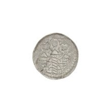 denarius (royal type), Boleslaw II the Bold (King of Poland; 1058–1079), royal type; obverse: