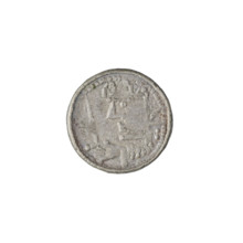 Denarius (royal type) of Boleslaw II the Bold (king of Poland; r. 1058–1079). Obverse: crowned bust
