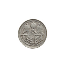 Denarius (royal type), Boleslaw II the Bold (king of Poland; 1058–1079). Obverse: crowned bust of