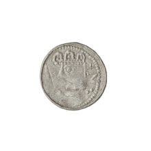 Denarius (royal type) of Boleslaw II the Bold (king of Poland, r. 1058–1079). Obverse: crowned bust