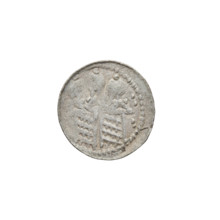 Denarius (royal type), Boleslaw II the Bold (king of Poland; 1058–1079). Obverse: crowned bust of