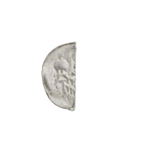 Denarius (royal type) of Boleslaw II the Bold (king of Poland, r. 1058–1079). Obverse: crowned bust