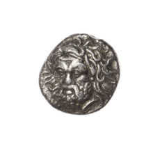 tetrobol, Pantikapaion, bull's head (iconographic), Satyr's head (iconographic), Black Sea, bulls,