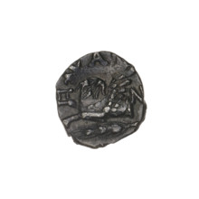 drachma, Pantikapaion, ears of corn, protoma of a griffin (iconographic), head of Apollo