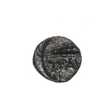 bronze coin, Pantikapaion, ears of corn, head of Apollo (iconographic), Black Sea, Apollo