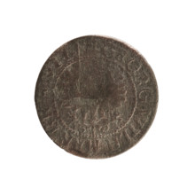 szelag by Ernest Pfahler; obverse: Prussian eagle. In the rim between the borders, an inscription