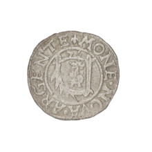 szelag, Gotard Kettler (Duke of Courland and Semigallia; 1561–1587); emblems and monogram under a
