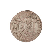 Szelag; Gotard Kettler (Duke of Courland and Semigallia; 1561–1587). Silver coin (1576), Mitawa.
