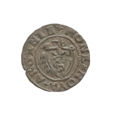 szelag, Gotard Kettler (Duke of Courland and Semigallia; 1561–1587), emblems, monogram under a