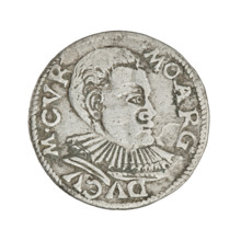 Trojak (with a bust of Frederick Kettler), Frederick Kettler (Duke of Courland and Semigallia;