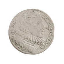 Trojak (with a bust of Wilhelm Kettler), Friedrich Kettler (Duke of Courland and Semigallia;