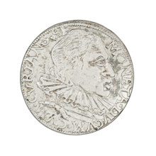 Trojak (with a bust of Wilhelm Kettler). Friedrich Kettler (Duke of Courland and Semigallia;