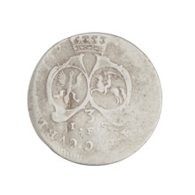 trojak; Schmickert, Jan Fryderyk (fl. 1764–1765); Ernest Jan Biron (Duke of Courland and
