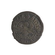 Gdansk szelag, Sigismund I the Old (King of Poland; 1506–1548), Polish coin depicting eagle (coat