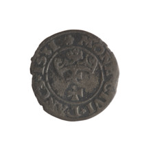 Gdansk szelag, Sigismund I the Old (King of Poland; 1506–1548); Polish coin; motifs: Eagle (coat of