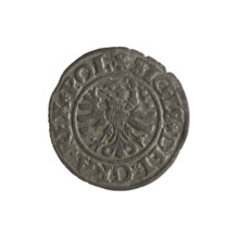 Gdansk szelag, Sigismund I the Old (King of Poland; 1506–1548). Silver coin (szelag), 1531.