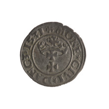 Gdansk szelag, Sigismund I the Old (King of Poland; 1506–1548). Obverse: Eagle of Royal Prussia; in