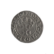 Gdansk szelag, Sigismund I the Old (King of Poland; 1506–1548). Obverse: Eagle of Royal Prussia, in