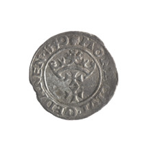 Gdansk szelag, Sigismund I the Old (King of Poland; 1506–1548); 1540. Obverse: Eagle of Royal